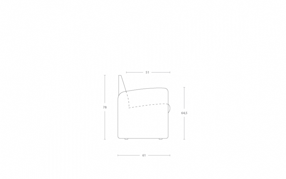 Dimensoes do produto poltrona liva